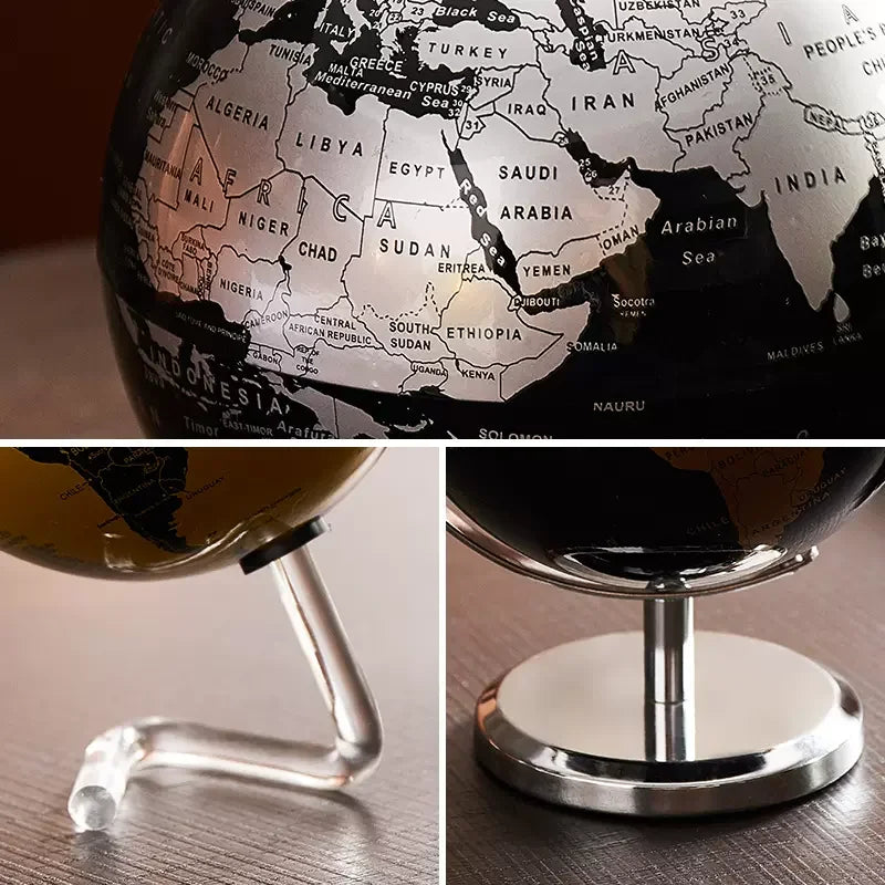 Retro Globe – Educational World Map for Home and Office Décor