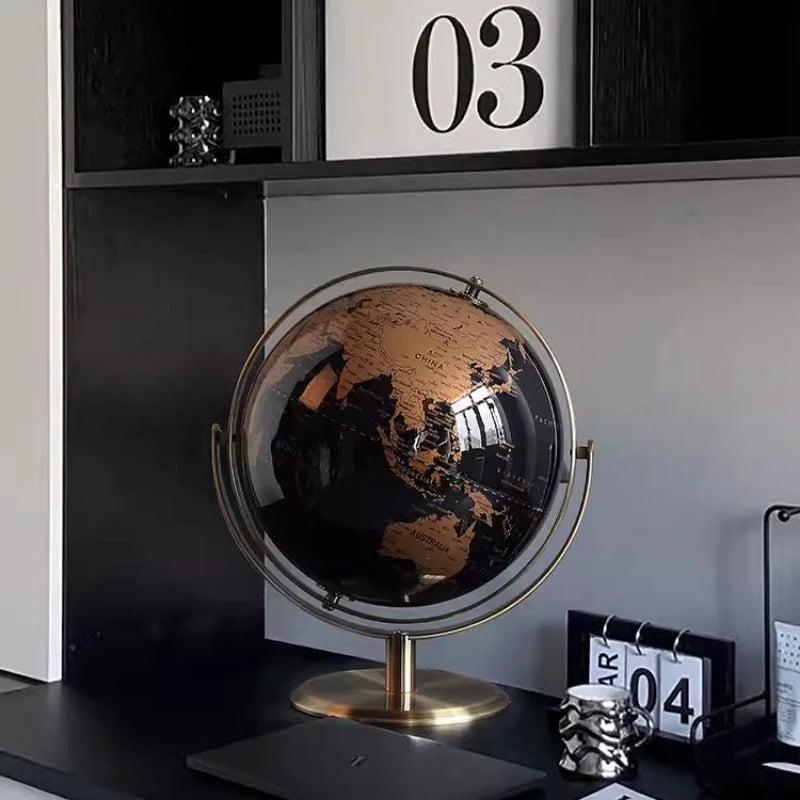 Retro Globe – Educational World Map for Home and Office Décor
