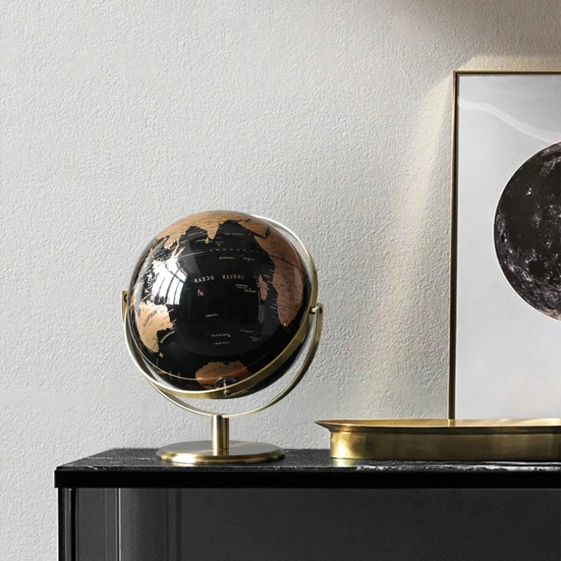 Retro Globe – Educational World Map for Home and Office Décor