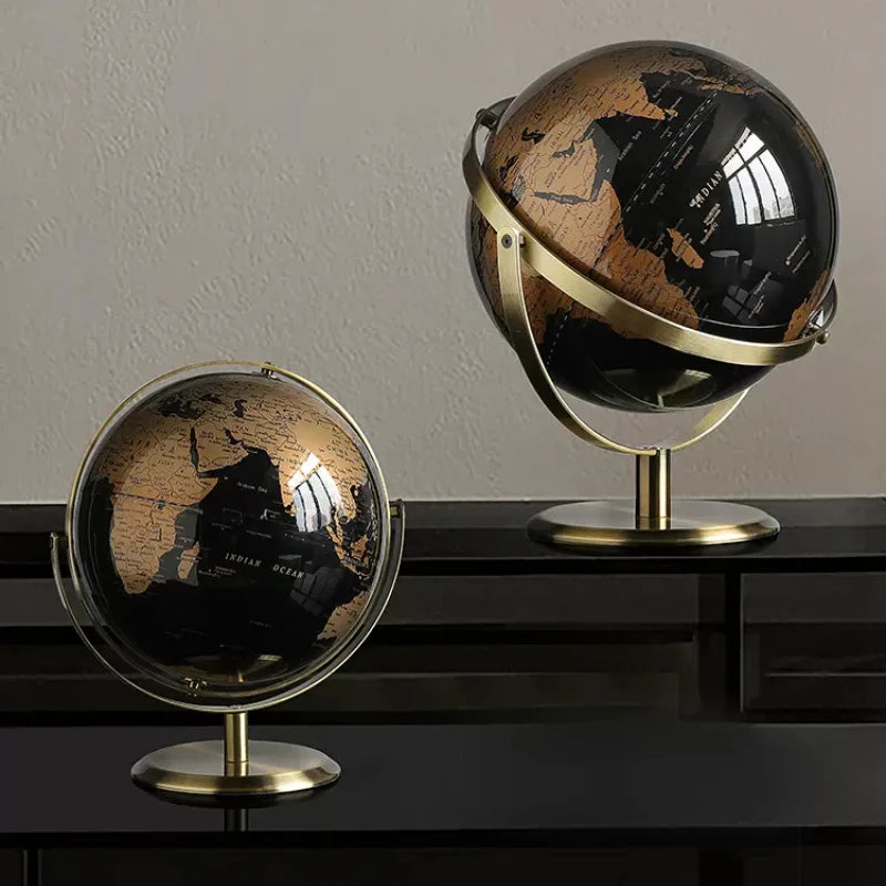 Retro Globe – Educational World Map for Home and Office Décor