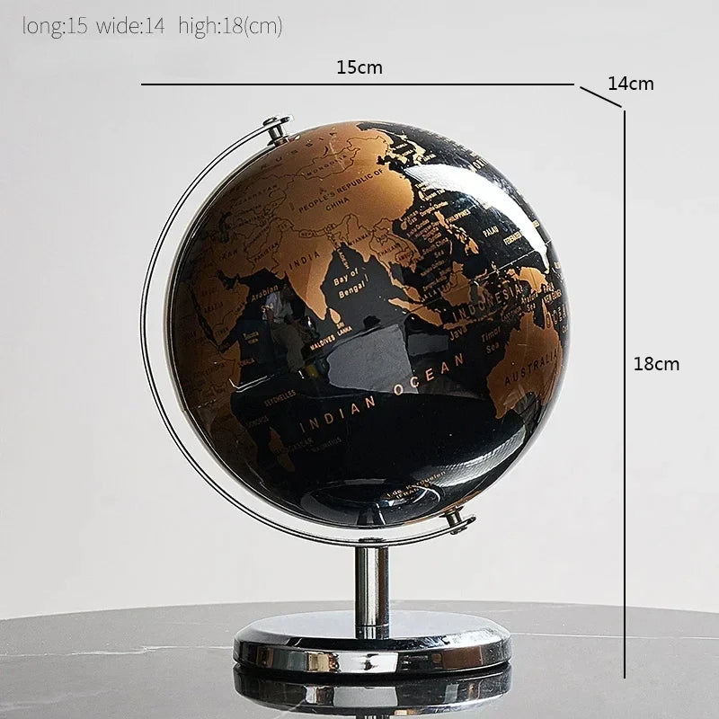 Retro Globe – Educational World Map for Home and Office Décor