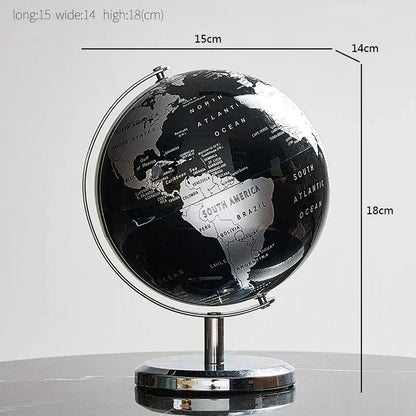 Retro Globe – Educational World Map for Home and Office Décor